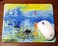 VIVIPOW Claude Monet Paintings Mouse Pad Impression Sunrise