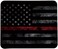 VIVIPOW Retro Style The Thin Red Line USA Flag Mouse Pad TM Thin Red Line