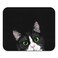 WIRESTER NonSlip Rectangle Mousepad Black White Tuxedo Cat Mouse Pad for Home Office and Gaming Desk