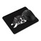 WIRESTER NonSlip Rectangle Mousepad Boston Terrier Dog Lying Down Looking Up Mouse Pad for Home Office and Gaming Desk