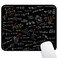 Wknoon Maths Science Gaming Mouse Pad Custom Design Colorful Math Formulas Slide Art Mouse Pads Cute Mat