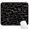 Wknoon Maths Science Gaming Mouse Pad Custom Design Colorful Math Formulas Slide Art Mouse Pads Cute Mat