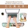 ARTSO ArtSo Keyboard Wrist Rest Mouse Pad with Wrist Rest Support Ergonomic Coaster 3in1 Set NonSlip Base Memory Foam Mousepad Easy Typing Pain Relief Abstract Art Marble