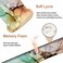 ARTSO ArtSo Keyboard Wrist Rest Mouse Pad with Wrist Rest Support Ergonomic Coaster 3in1 Set NonSlip Base Memory Foam Mousepad Easy Typing Pain Relief Abstract Art Marble
