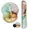ARTSO ArtSo Mouse Pad Keyboard Wrist Rest Support Ergonomic Upgraded Cushion Mousepad Gel Memory Foam NonSlip Rubber Base Pain Relief Easy Typing for HomeOffice Abstract Art Marble