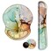 ARTSO ArtSo Mouse Pad Keyboard Wrist Rest Support Ergonomic Upgraded Cushion Mousepad Gel Memory Foam NonSlip Rubber Base Pain Relief Easy Typing for HomeOffice Abstract Art Marble