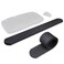 urbanhouse Extra Long Wrist Elbow Rest Pad for Desk and Table Continuous Rollable Arm Cushion Mat NonSlip Black 1 Each
