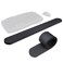urbanhouse Extra Long Wrist Elbow Rest Pad for Desk and Table Continuous Rollable Arm Cushion Mat NonSlip Black 1 Each