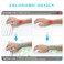 KEPUTAIER Gel Cloud Keyboard and Mouse Wrist Rest Cute Wrist Support and Arm Support Keyboard Rest for Keyboard and Mouse Typing Pain ReliefSuitable for OfficeComputerLaptopGaming Green