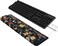 HAOCOO Keyboard Stand for Desktop Acrylic Tilted Key Board Holder 3Level Height Adjustment Keyboard Riser for Easy Ergonomic Working Wrist Rest for School Desk Accessories