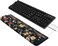 HAOCOO Keyboard Stand for Desktop Acrylic Tilted Key Board Holder 3Level Height Adjustment Keyboard Riser for Easy Ergonomic Working Wrist Rest for School Desk Accessories