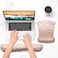ITNRSIIET Mouse Pad Wrist Support Keyboard Wrist Rest Pad Ergonomic Mousepad NonSlip Memory Foam Keyboard Pad Easy Typing Pain Relief Perfect for PC Laptop Gaming Office Rose Gold Leopard Print