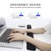 Yicaihong Keyboard and Mouse Wrist Rest Set Gaming Memory Foam Ergonomic Hand Palm Rest Support for Computer PC Laptop Mac Typing and Wrist Pain Relief and Repair 173 Inch Black