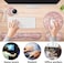 FDHHKJUKO Keyboard Wrist Rest Mouse Pad Mouse Wrist Rest Support Set Coaster Ergonomic Memory Foam4Pcs Keyboard Mouse Pad Set for Computer Home Office Psalm 4610 Pink Glitter