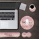 ERWYTYIOI Keyboard Wrist Rest and Mouse Pad Wrist Rest Set with Coasters Memory Foam Easy Typing Pain Relief 4Pcs Keyboard Mouse Pad Set for Computer Laptop Home Office Quote Bible Verse Psalm 465