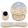 FQTBCEARI Keyboard Wrist Rest and Mouse Pad Wrist Rest Support Set with Coasters NonSlip PU Base for Gaming and Office Comfortable Lightweight for Easy Typing Pain Relief Quote Bible Verses Psalm 465
