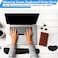 BamLue Keyboard Wrist Rest Memory Foam Pad Set for Easy Typing Pain Relief for Laptop Office Home Ergonomic Sets for Keyboard Gel Mouse Wrist Rest Smooth Fiber Cushion Wrist SupportBlack