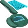 KTRIO Keyboard Wrist Rest Mouse Pad with Wrist Rest Set Forest Green