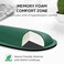 KTRIO Keyboard Wrist Rest Mouse Pad with Wrist Rest Set Forest Green
