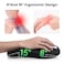 MEKASS Ergonomic Mouse Pad and Keyboard Wrist Rest Set Super Soft Memory Foam Desk Wrist Support for Computer Keyboard NonSlip Arm Palm Rests Cushion for Typing Gaming Office Laptop Mac Black
