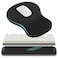 MEKASS Ergonomic Mouse Pad and Keyboard Wrist Rest Set Super Soft Memory Foam Desk Wrist Support for Computer Keyboard NonSlip Arm Palm Rests Cushion for Typing Gaming Office Laptop Mac Black