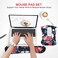 iVeze Mouse Pad with Wrist Support and Keyboard Wrist Rest Pad SetErgonomic Mouse Pads for Computers LaptopNonSlip Comfortable Mousepad wRaised Memory Foam for Easy Typing Pain Relief Retro Flower