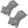 YOCUNKER Mouse Wrist Rest 2 Sets Cute Cat Design Mini Wrist Pad Soft Hand Rest Palm Rest Small Lightweight PortableWrist Support Mouse Wrist Cushion Arm Rest for StudyStudentWomen Gray