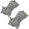 YOCUNKER Mouse Wrist Rest 2 Sets Cute Cat Design Mini Wrist Pad Soft Hand Rest Palm Rest Small Lightweight PortableWrist Support Mouse Wrist Cushion Arm Rest for StudyStudentWomen Gray