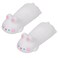 YOCUNKER Mouse Wrist Rest 2 Sets Cute Rabbit Animal Design Mini Wrist Pad Soft Hand Rest Palm Rest Small Lightweight PortableWrist Support Mouse Cushion Arm Rest for StudyStudentWomen White