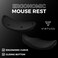Enoch Virtusx Ergonomic Mouse Wrist Rest Gliding Palm Wrist Support Sliding Wrist Pad for Office Work Gaming Coding Designed for Carpal Tunnel Syndrome and Pain Relief Black
