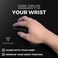 Enoch Virtusx Ergonomic Mouse Wrist Rest Gliding Palm Wrist Support Sliding Wrist Pad for Office Work Gaming Coding Designed for Carpal Tunnel Syndrome and Pain Relief Black