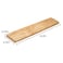 CatFairy Wooden Keyboard Wrist Rest and Mouse Pad Solid Wood Palm Guard for Keyboard and Mouse Ash Wood Fraxinus Excelsior 142in