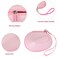 ANKHOH Case for Logitech Lift Vertical Ergonomic Mouse Hard EVA Storage Box for Logi Wireless Bluetooth Upright Device Travel Carrying Bag Accessories for Office Bag Only Pink
