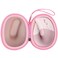 ANKHOH Case for Logitech Lift Vertical Ergonomic Mouse Hard EVA Storage Box for Logi Wireless Bluetooth Upright Device Travel Carrying Bag Accessories for Office Bag Only Pink