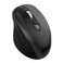 INFINMIND Wireless Bluetooth Mouse Multi Device BT1BT2 24G USB Mouse for Laptop iPad Mac 4Way Scroll with Side Buttons Silent Click Ergonomic Offce Mouse Adjustable DPI