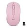 Rii Wireless Mouse24G Portable Computer Mice for PC Laptop WindowsOffice Included Wireless USB dongle Pink