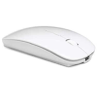 PEIBO Bluetooth Wireless Mouse for Laptop mac MacBook ipad MacBook air MacBook pro pc Desktop Computer Windows Chromebook Notebook White