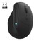 eirix Wireless Ergonomic Vertical Mouse Rechargeable Computer Mice with 24G BT Mode ConnectCarpal Tunnel Mouse for Right HandCompatible with Windows MAC OS