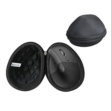 adada Hard Travel Case for Logitech Lift Vertical Ergonomic Mouse Black