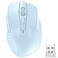 TECKNET Wireless Mouse 24G Ergonomic Optical Mouse Computer Mouse for Laptop PC Computer Chromebook Notebook 6 Buttons 24 Months Battery Life 2600 DPI 5 Adjustment Levels Lightblue