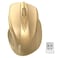TECKNET Wireless Mouse 24G Ergonomic Optical Mouse Computer Mouse for Laptop PC Computer Chromebook Notebook 6 Buttons 24 Months Battery Life 2600 DPI 5 Adjustment Levels Gold