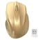 TECKNET Wireless Mouse 24G Ergonomic Optical Mouse Computer Mouse for Laptop PC Computer Chromebook Notebook 6 Buttons 24 Months Battery Life 2600 DPI 5 Adjustment Levels Gold