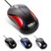 SOON GO Wired MouseMini Optical Computer Mouse with Ergonomic Design for Laptop Chromebook PC Desktop Mac NotebookRed by SOONGO