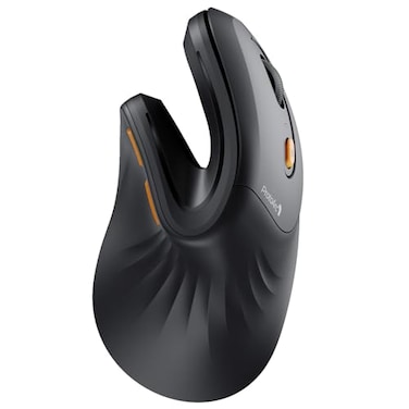 ProtoArc Ergonomic Mouse EM11 NL Bluetooth Rechargeable Wireless Vertical Mouse 3 MultiDevice Connectivity for ComputerPCLaptop 24GHz USBA Optical Mice for Windows Mac OS Black