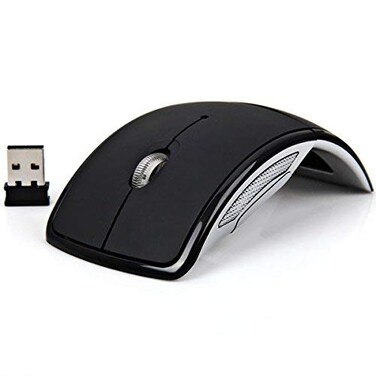 weixingu 24G Wireless Mouse Foldable Computer Mouse for LaptopUSB Receiver for PC Mac Laptop MacBook