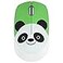 3C Light Panada 24GHz Wireless Cute Silent Portable Optical Mouse 3 Adjustable DPI for Laptop Desktop PC