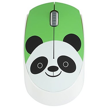 3C Light Panada 24GHz Wireless Cute Silent Portable Optical Mouse 3 Adjustable DPI for Laptop Desktop PC