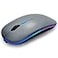 WREANU Wireless Bluetooth Mouse Rechargeable Laptop Mice with LED Lights Silent Slim UseBT52 and 24G Portable USB Dual Mode Computer Mouse for LaptopiPadTabletAppleComputerMac Grey