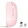 Vxeei Wireless Mouse for Laptop CpmputerBluetooth Mouse for MacBookPink