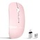 Vxeei Wireless Mouse for Laptop CpmputerBluetooth Mouse for MacBookPink